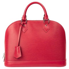 LOUIS VUITTON, Alma in pink epi leather