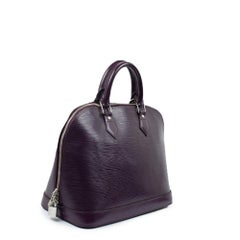 LOUIS VUITTON, Alma in purple épi leather