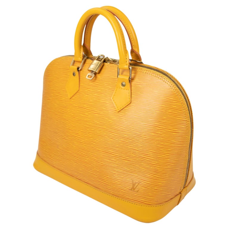 Louis Vuitton Alma Lederhandtasche im Angebot bei 1stDibs