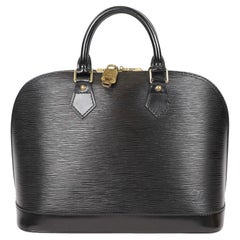 Louis Vuitton LV Alma BB bag new Blue Leather ref.725334 - Joli Closet