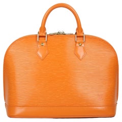Louis Vuitton Alma leather handbag