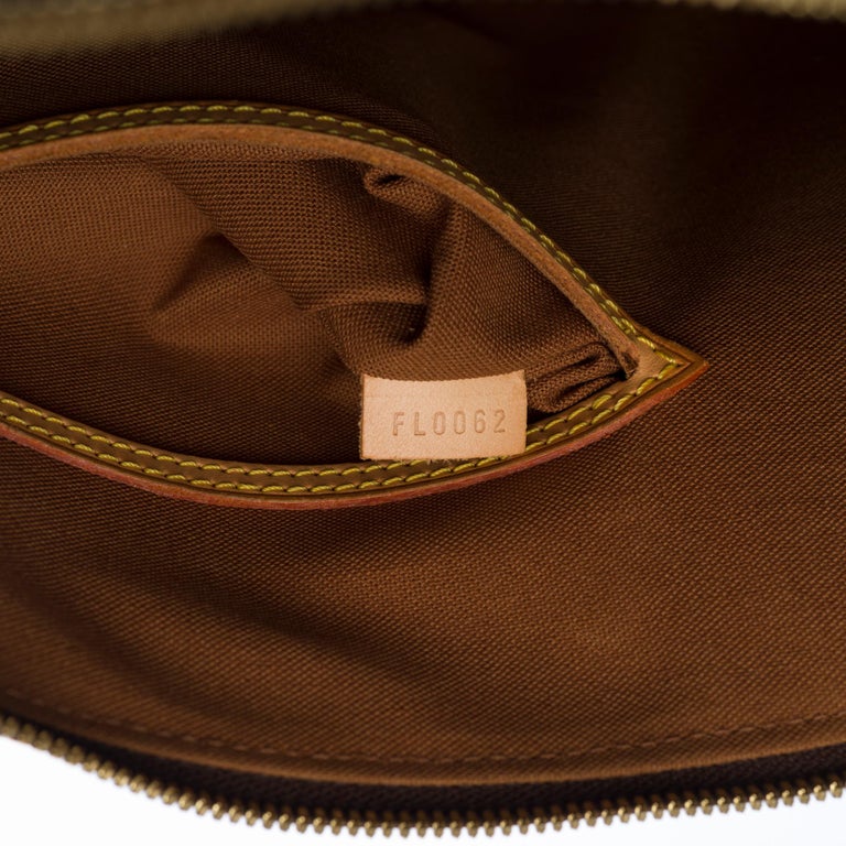 Louis Vuitton Alma MM handbag with strap in brown Monogram canvas 1