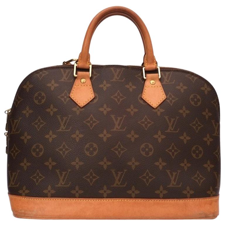 Louis Vuitton Alma MM Monogrm Bag