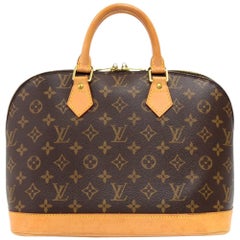Louis Vuitton Alma Monogram Canvas Hand Bag
