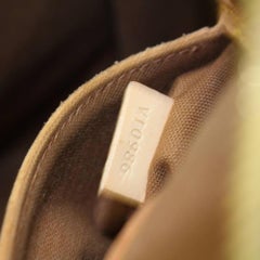 Louis Vuitton Alma Monogram with Strap 869415 Brown Coated Canvas Shoulder Bag