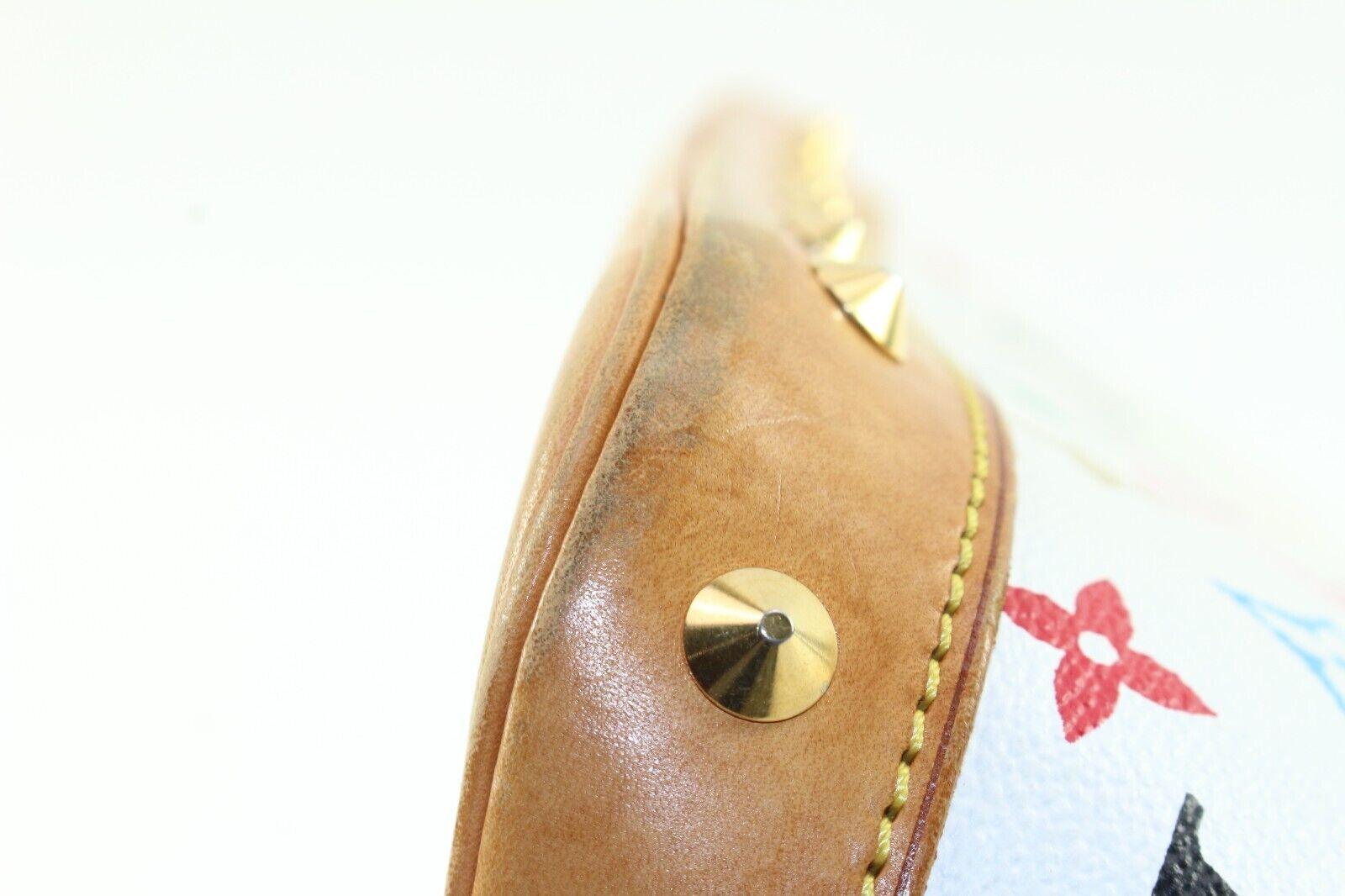 Women's Louis Vuitton Alma Multicolor White Monogram 2LV1222K
