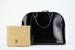 Louis Vuitton Alma Noir Electric Epi 2lvty52317 Black Leather Satchel
