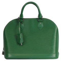 Louis Vuitton Alma Pm Epi Leather Tote Bag