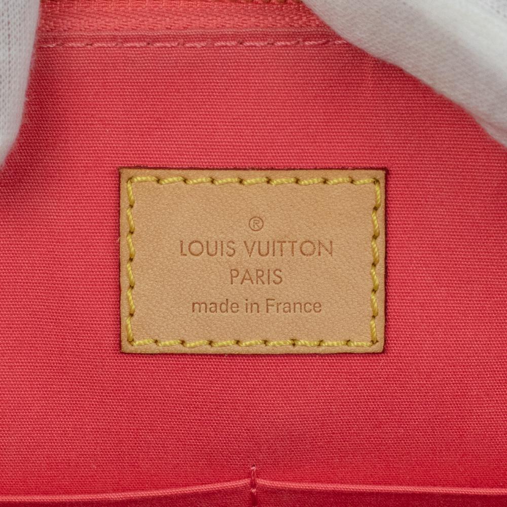 Pink LOUIS VUITTON, Alma PM in pink patent leather For Sale