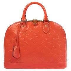LOUIS VUITTON, Alma PM in pink patent leather