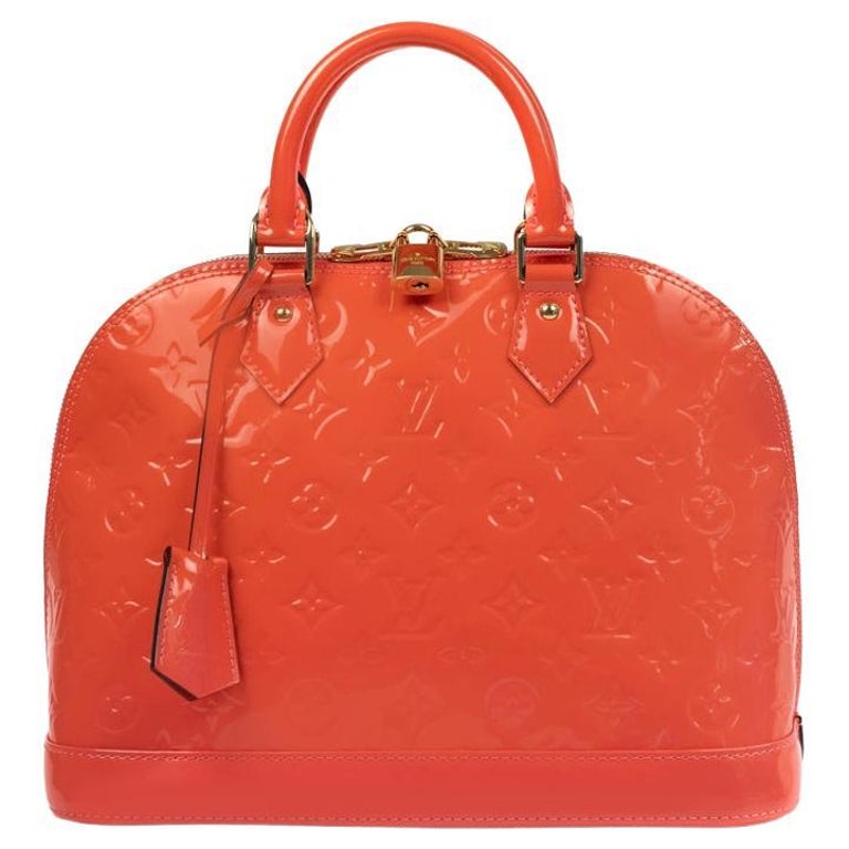 Louis Vuitton Alma PM Patent Leather Handbag on SALE