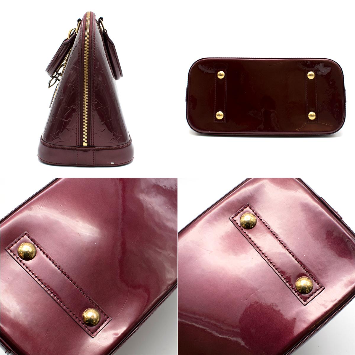 Louis Vuitton Alma PM Leather Bag W/ Tapage Charm at 1stDibs | alma bb ...
