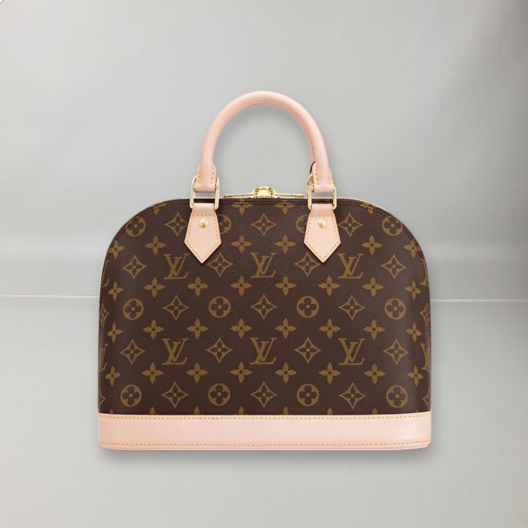 Louis Vuitton Alma PM Material Monogram Canvas  In New Condition For Sale In Nicosia, CY