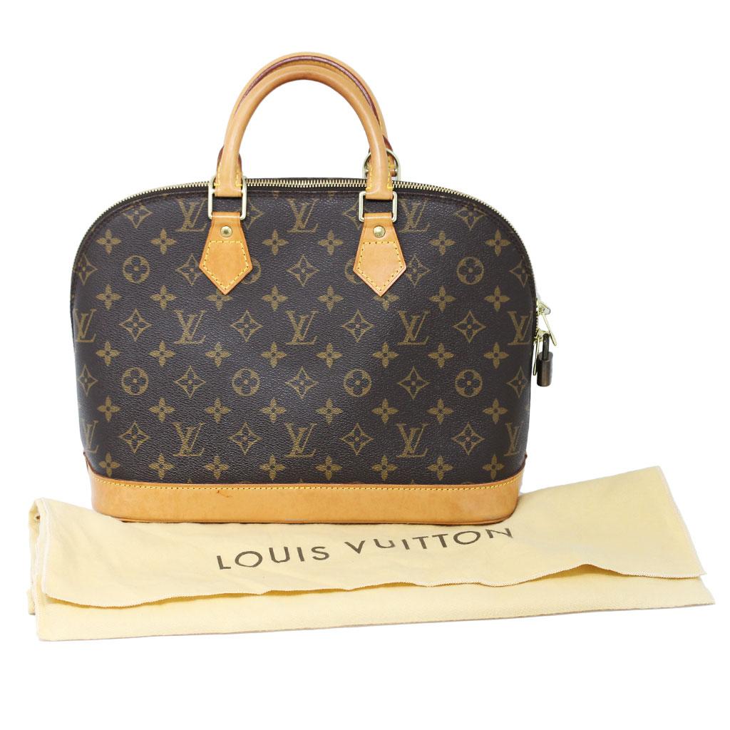Louis Vuitton Alma PM Monogram Canvas Handbag 6