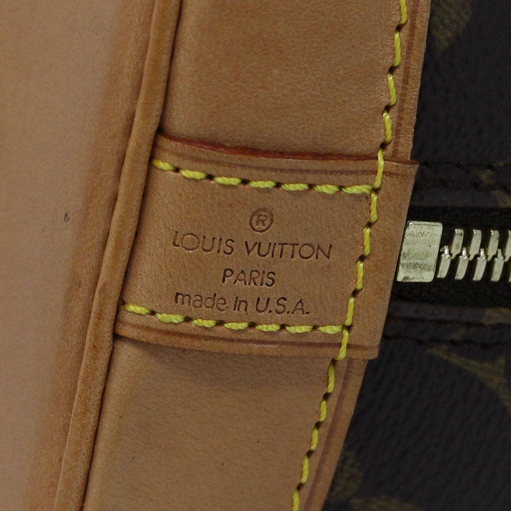 Women's or Men's Louis Vuitton Alma PM Monogram Canvas Handbag