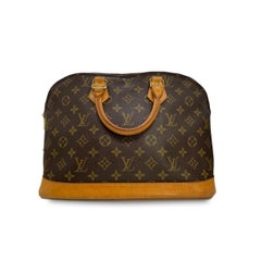 Louis Vuitton Alma PM Monogram Top Handle Handbag, France 1994.