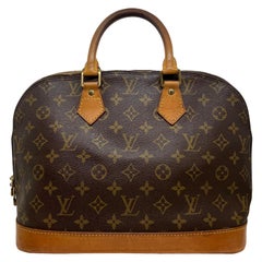 Used Louis Vuitton Alma PM Monogram Top Handle Handbag, France 1994.
