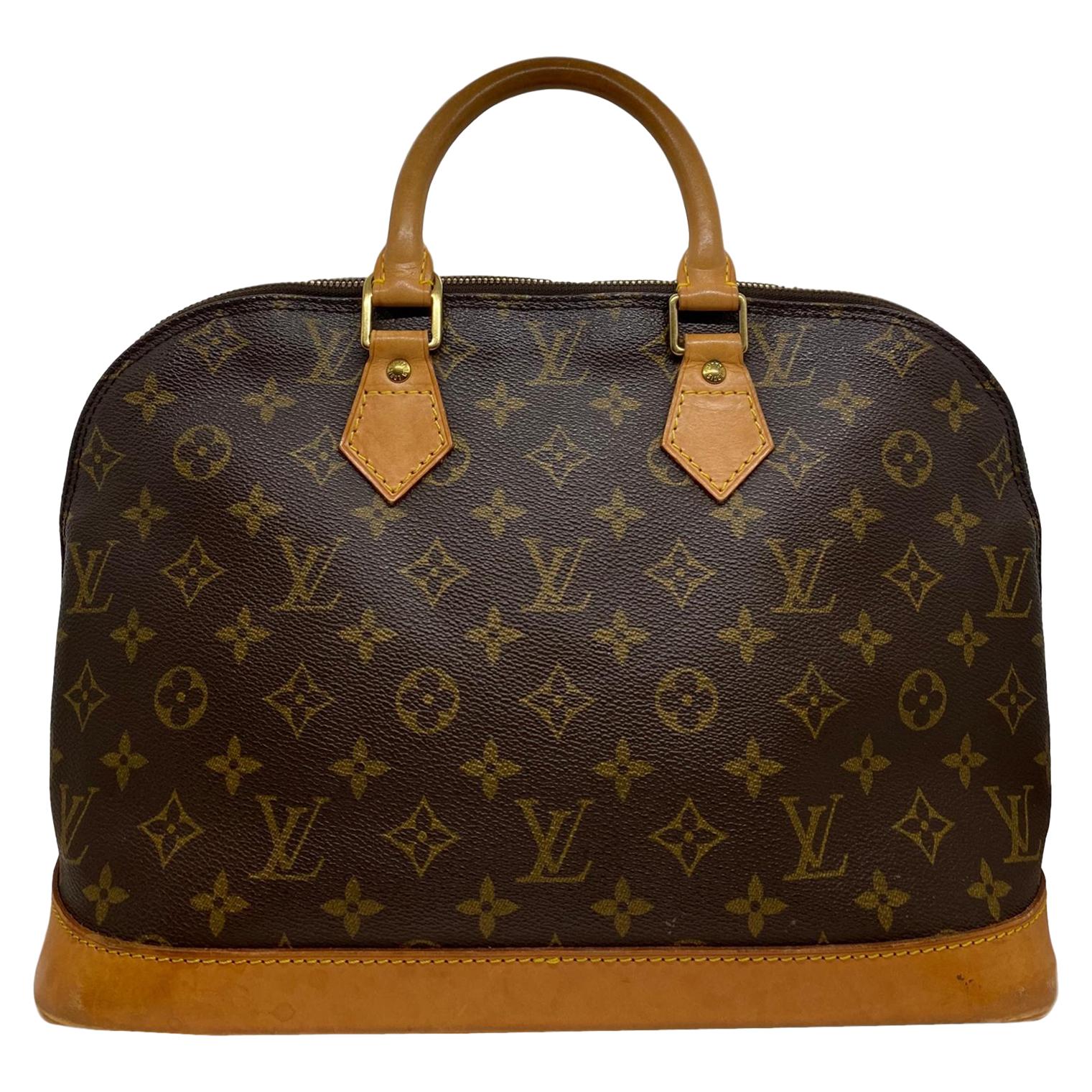 Louis Vuitton Alma PM Monogram Top Handle Handbag, France 1994.