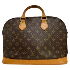 Louis Vuitton Alma PM Handtasche mit Monogramm und oberem Griff:: Frankreich 1994.