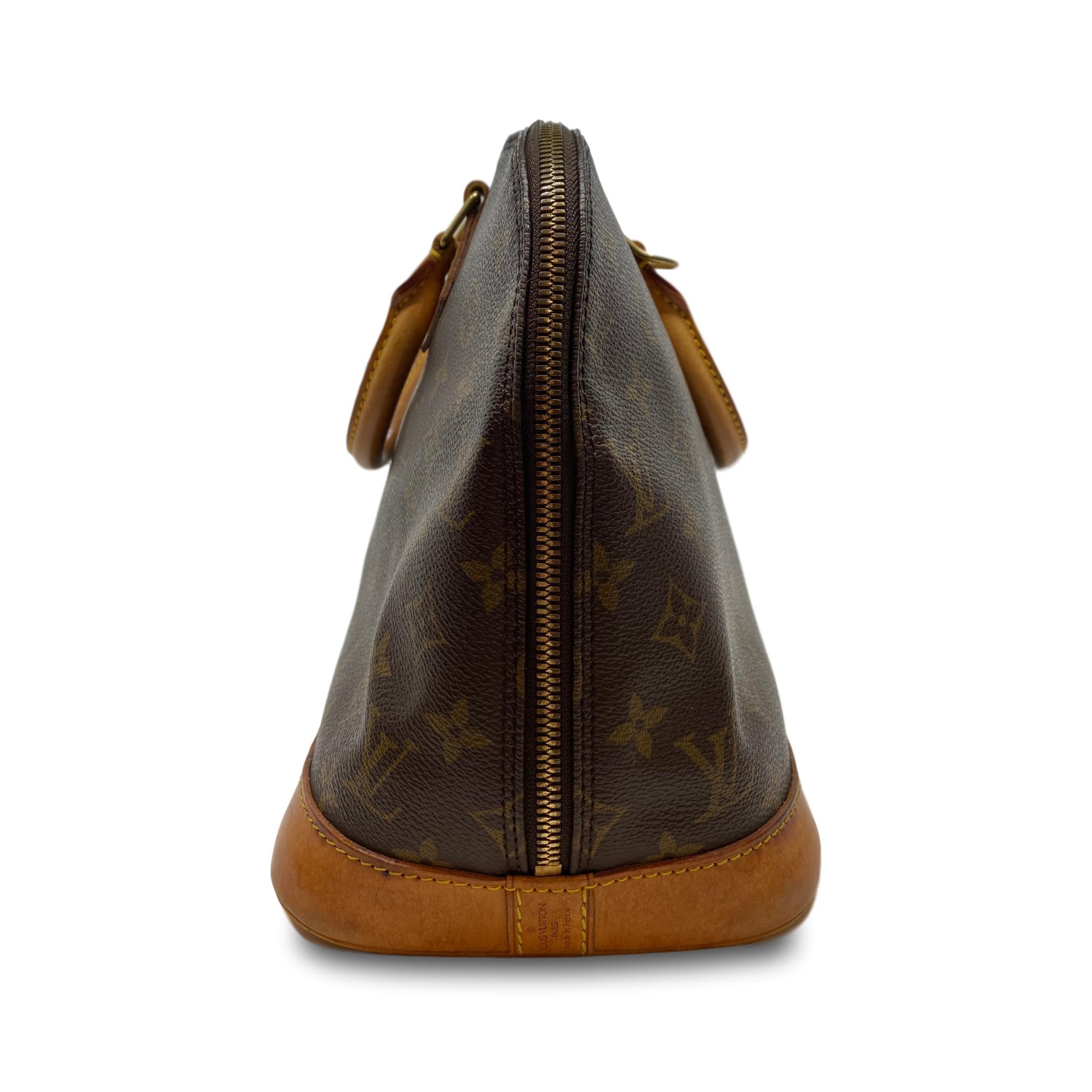 Louis Vuitton Alma PM Monogram Top Handle Handbag, France 1996. 1