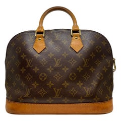 Louis Vuitton Alma PM Handtasche mit Monogramm und oberem Griff:: Frankreich 1996.