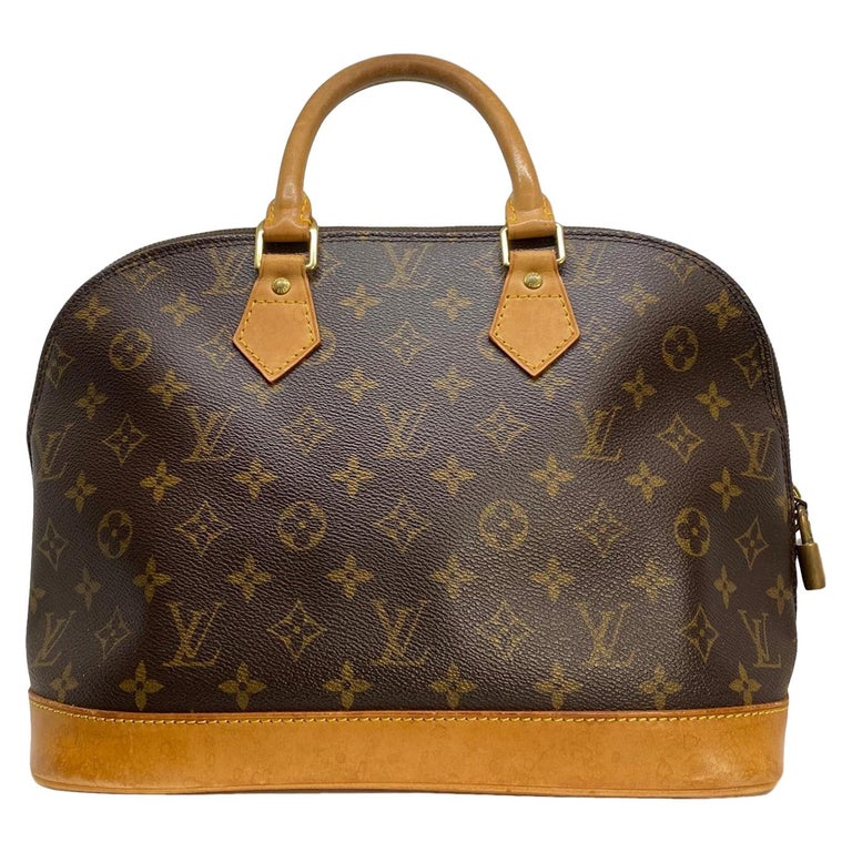 Louis Vuitton Vintage Monogram Alma PM - Brown Handle Bags