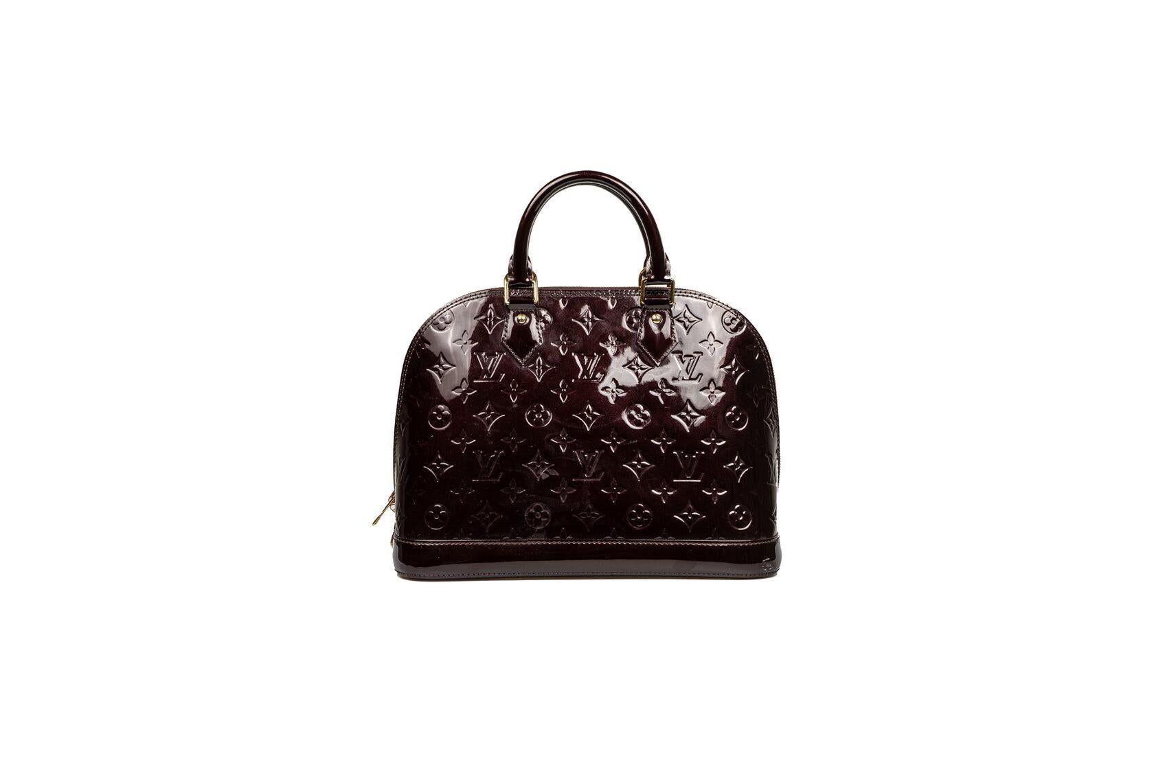 Black Louis Vuitton Alma PM Monogramme For Sale