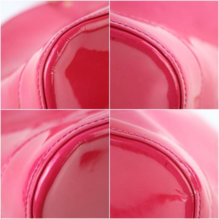 Louis Vuitton Monogram Vernis Alma BB in pink patent leather ref.368500 -  Joli Closet