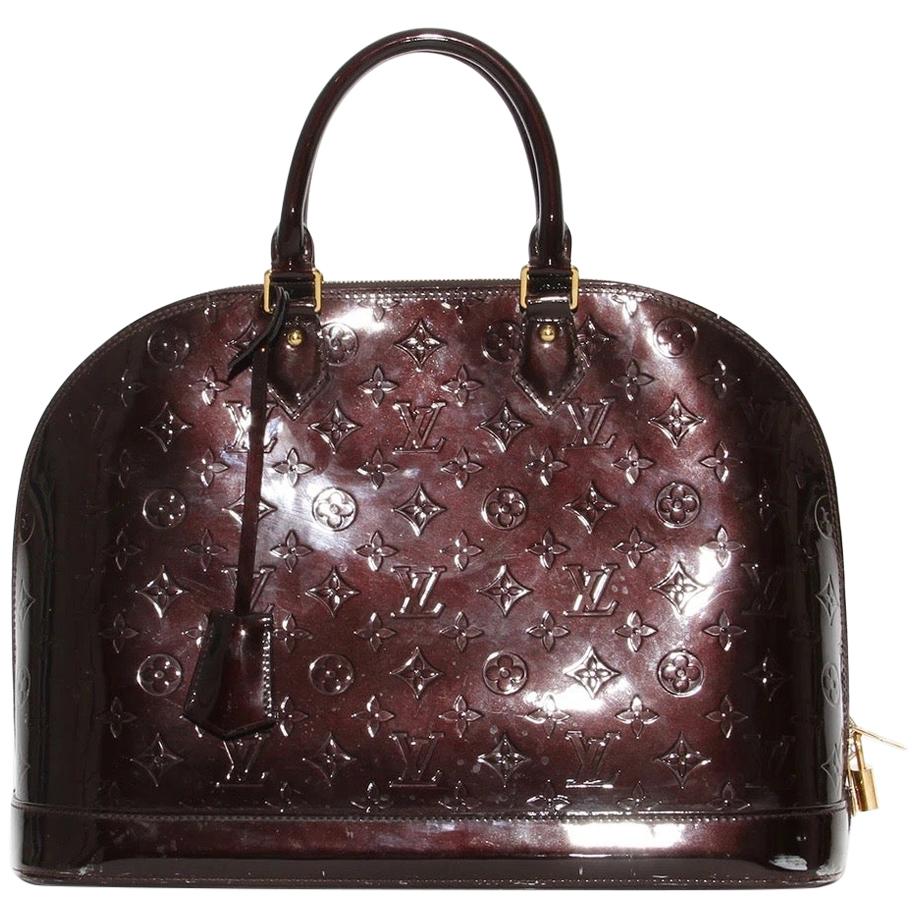 Louis Vuitton Alma Vernis Bag