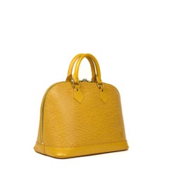 LOUIS VUITTON, Alma Vintage in yellow epi leather