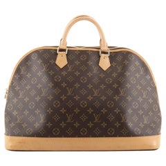 Louis Vuitton Louis Vuitton Alma Voyage Handtasche Monogramm Segeltuch MM