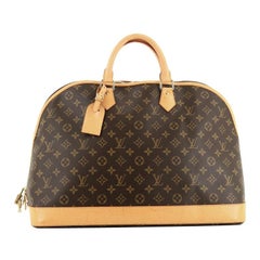 Louis Vuitton Alma Voyage Handbag Monogram Canvas MM