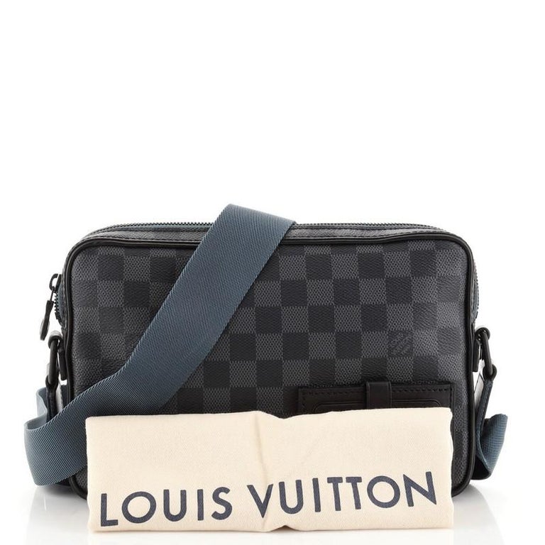 Louis Vuitton Alpha Messenger Bag Damier Graphite Coated Canvas