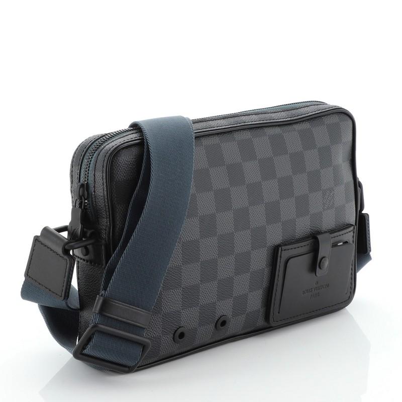 Mua Túi Đeo Chéo Nam Louis Vuitton LV Alpha Wearable Wallet M59161 Màu Đen   Louis Vuitton  Mua tại Vua Hàng Hiệu h046809