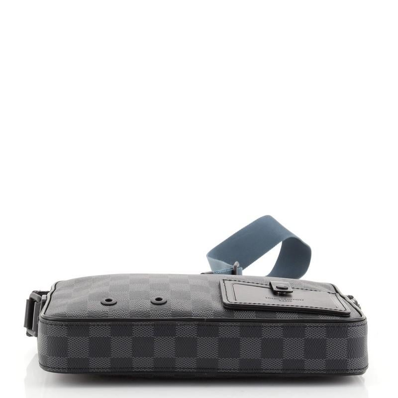 Louis Vuitton Alpha Messenger Bag Damier Graphite In Good Condition In NY, NY
