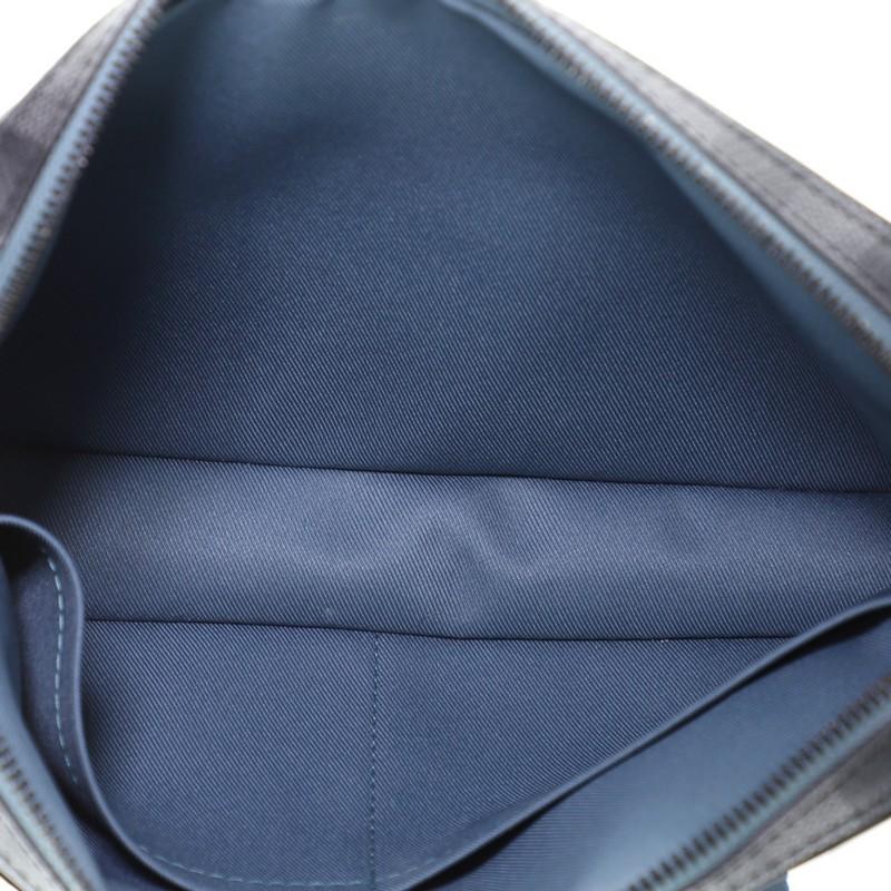 Black Louis Vuitton Alpha Messenger Bag Damier Graphite