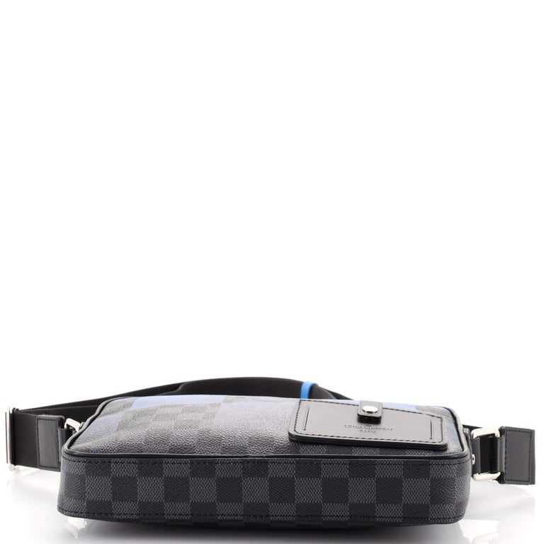 Louis Vuitton Alpha Messenger Bag Limited Edition Damier Graphite Giant