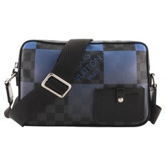 Louis Vuitton Alpha Messenger Bag Limited Edition Damier Graphite Giant