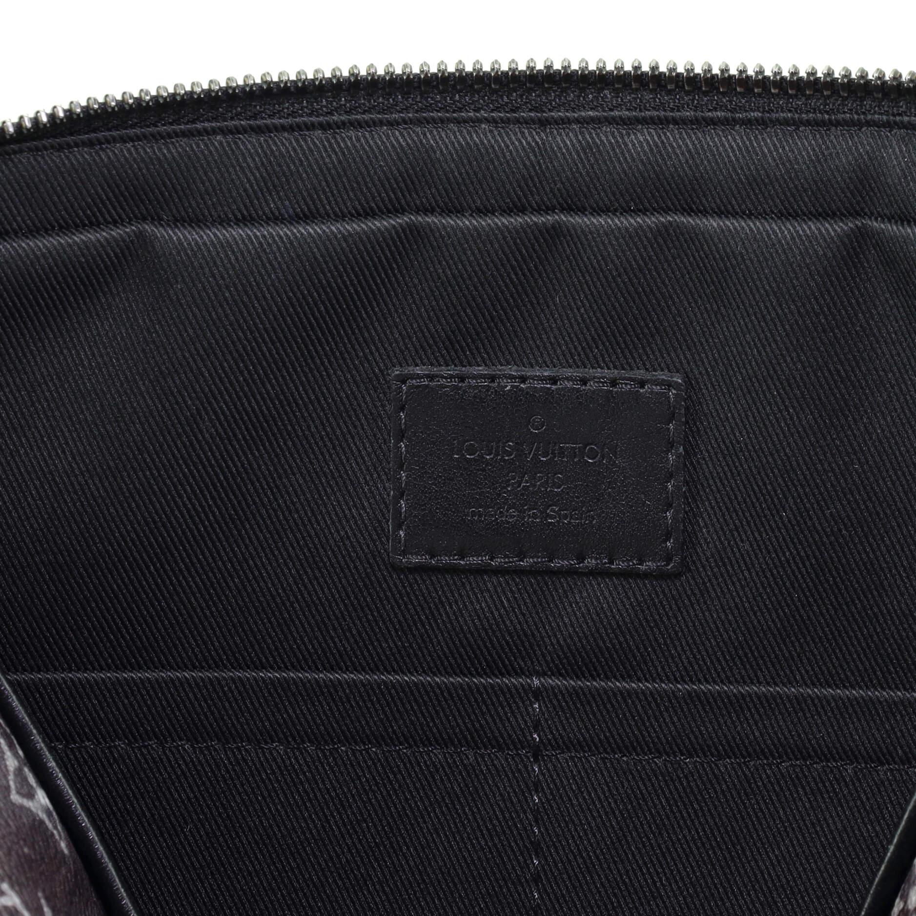 Black Louis Vuitton Alpha Messenger Bag Limited Edition Monogram Galaxy Canvas