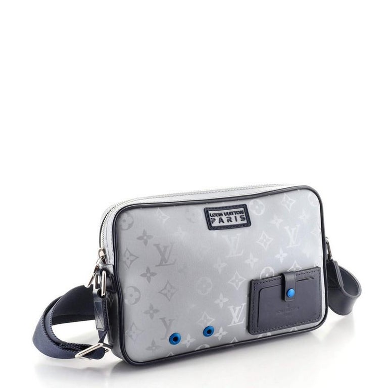 Louis Vuitton Alpha Messenger Bag Limited Edition Monogram Satellite Canvas at 1stDibs