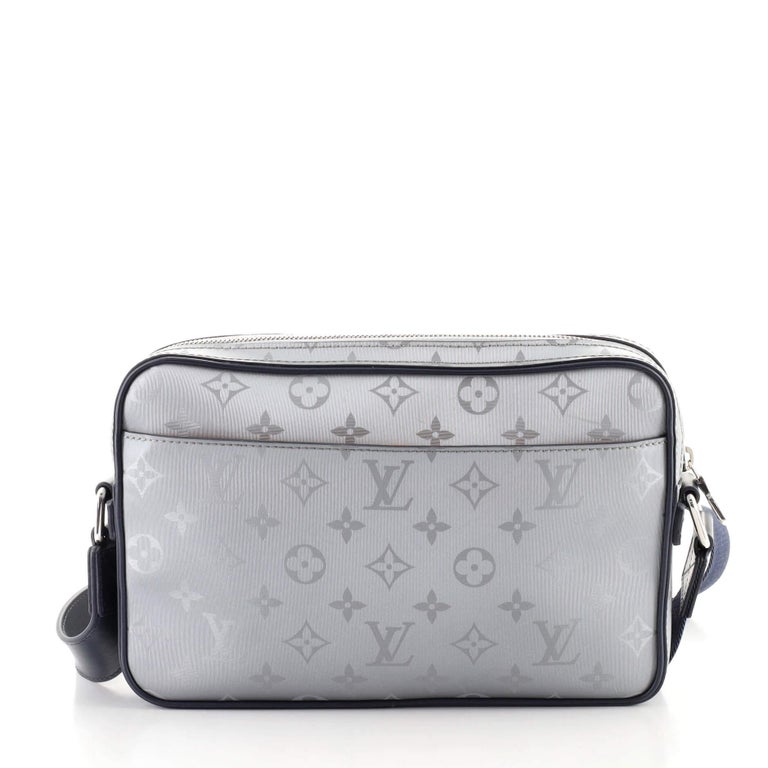 Louis Vuitton, Bags, Louis Vuitton Monogram Satellite Alpha Clutch Bag  Silver M4471 Lv Auth 29977a