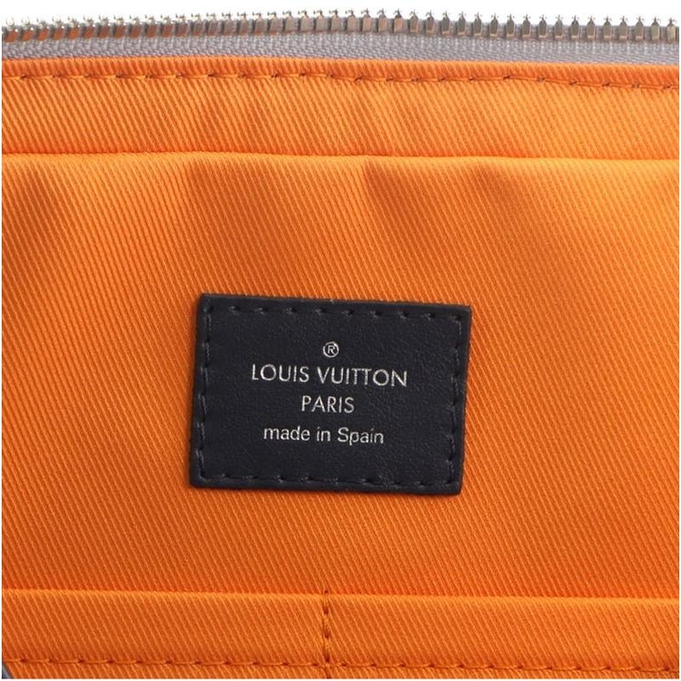 Louis Vuitton Alpha Messenger Bag Limited Edition Monogram Satellite Canvas  Gray 86024170