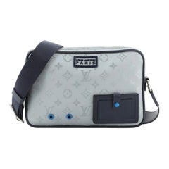 Louis Vuitton Messenger Alpha Monogram Satellite Silver in