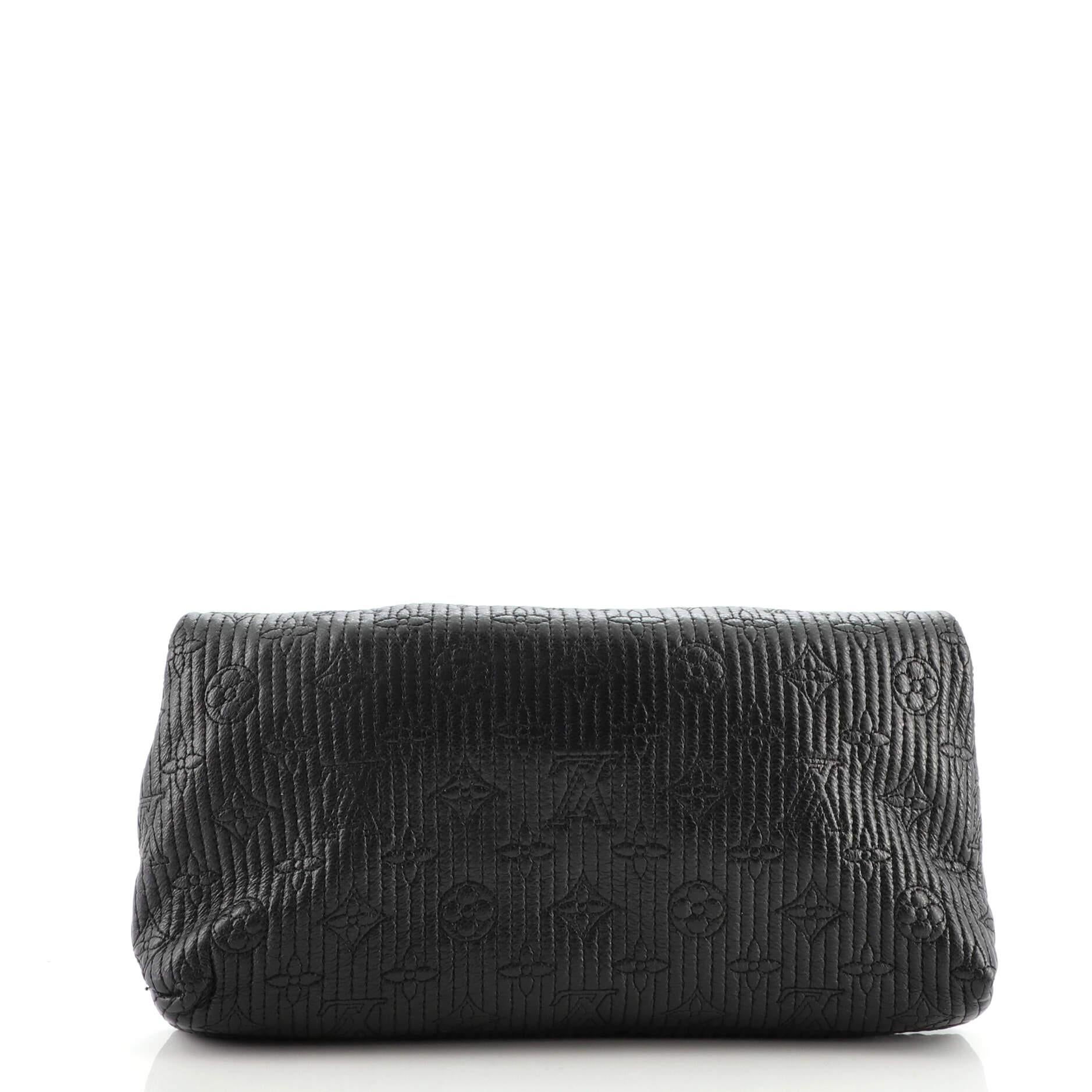 Black Louis Vuitton Altair Clutch Limited Edition Monogram