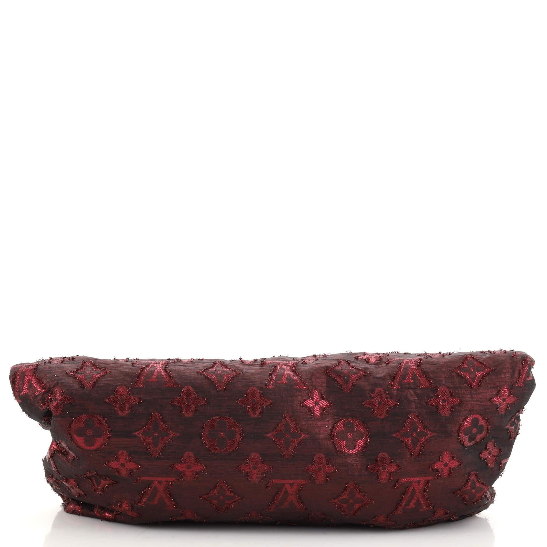 Louis Vuitton Altair Clutch Limited Edition Monogram Lurex In Good Condition In NY, NY