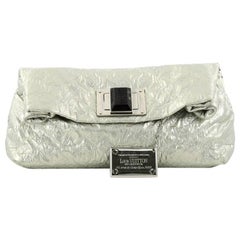 Louis Vuitton Altair Clutch Metallic Jacquard Textile