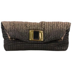 Louis Vuitton Altair Clutch Metallic Jacquard Textile