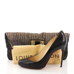 Louis Vuitton Altair Clutch Monogram Jacquard Textile