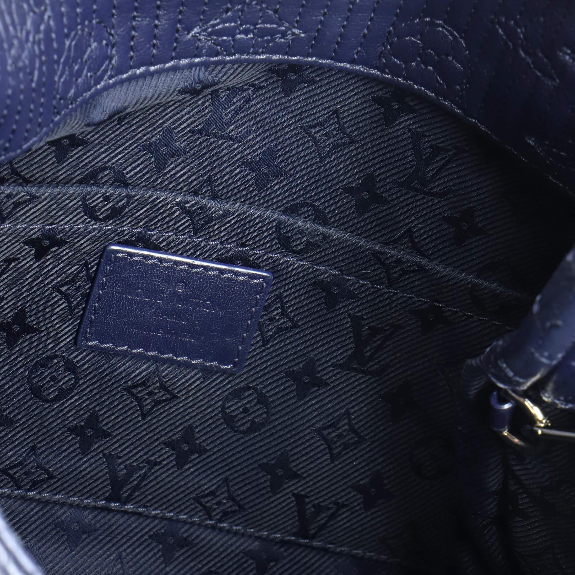 Louis Vuitton Altair Clutch Quilted Monogram Leather 3