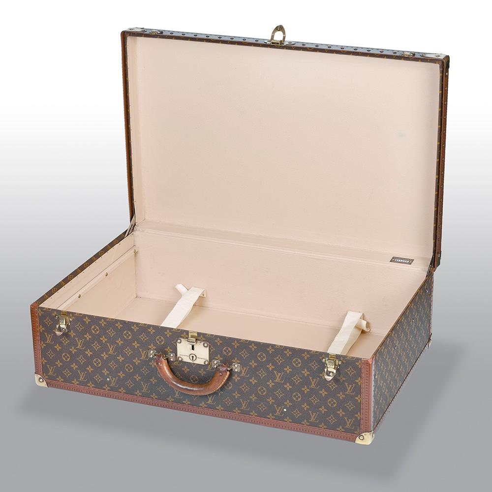 Louis Vuitton Alzer 80 Monogram Trunk 4